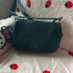kate spade green crossbody bag!